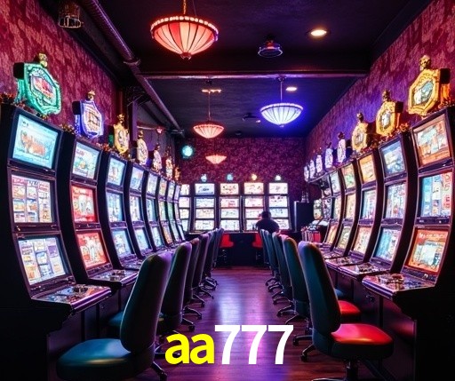 Interface moderna da plataforma aa777